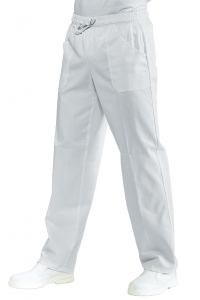 Foto Pantalone con elastico  Bianco